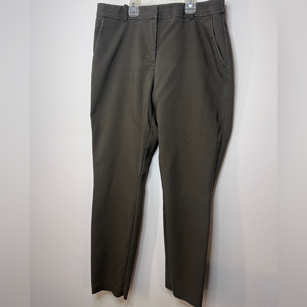 H&M Olive Office Pants size 8